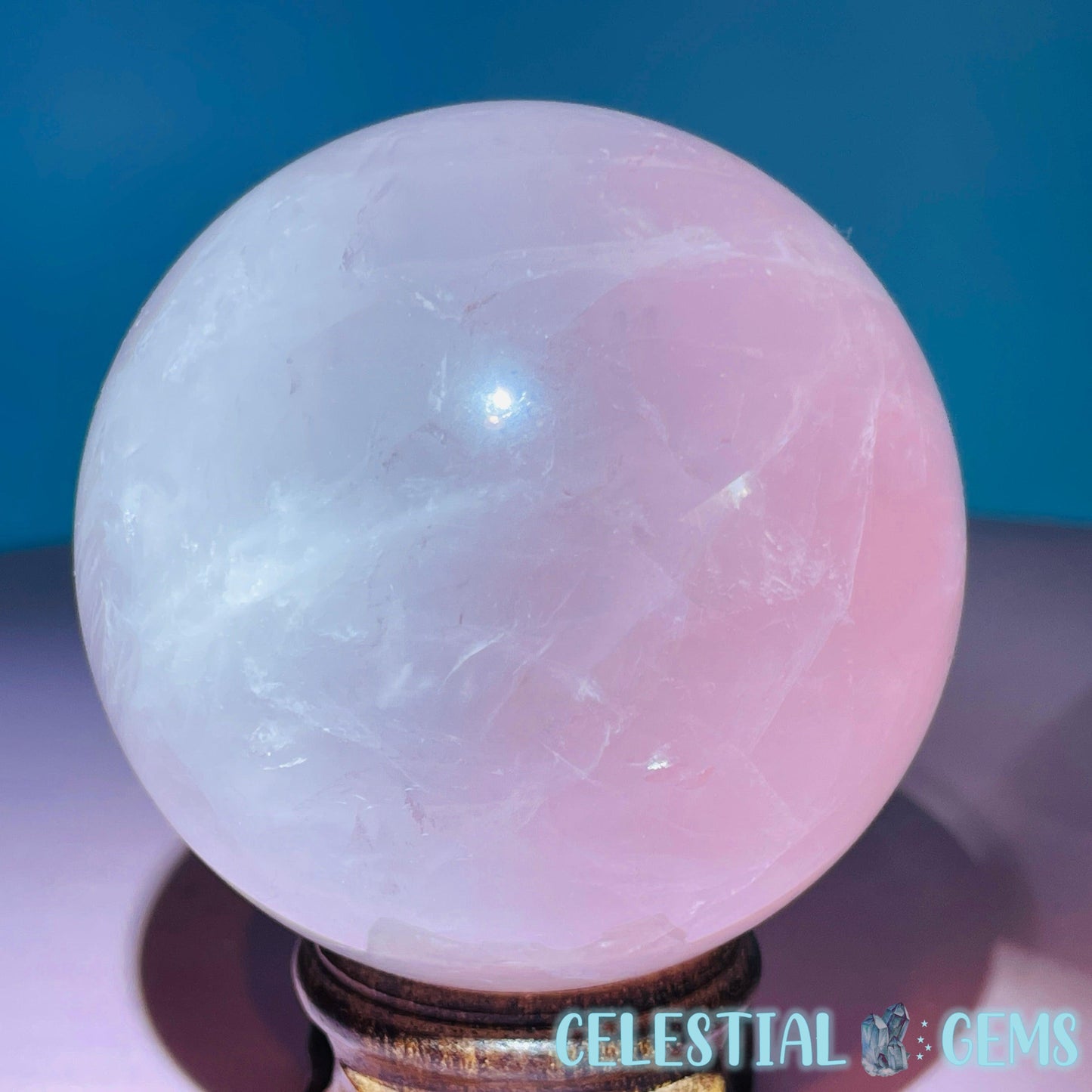 Rose Quartz Large Sphere