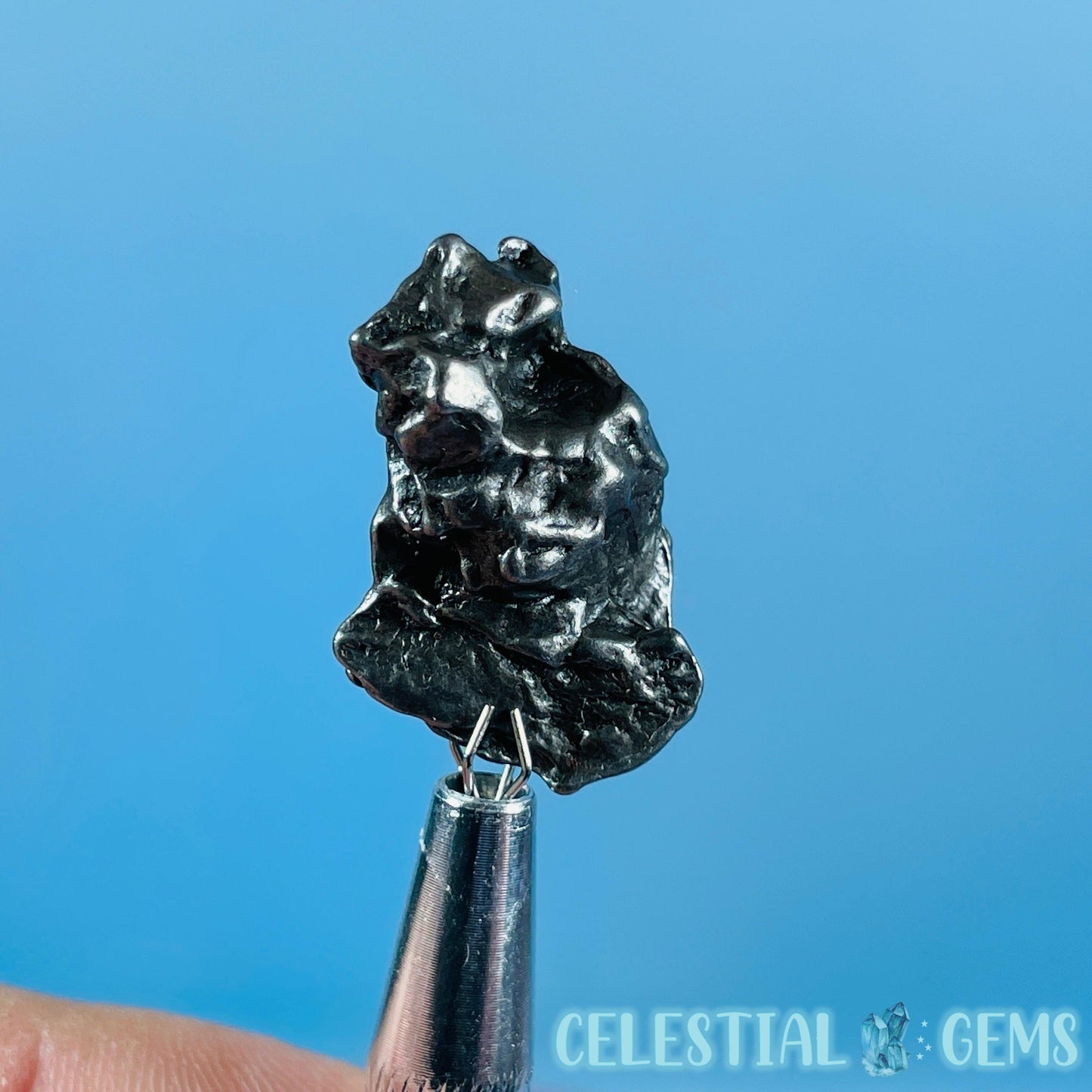 Argentina 'Campo del Cielo' Mini Meteorite Piece in Specimen Pottle