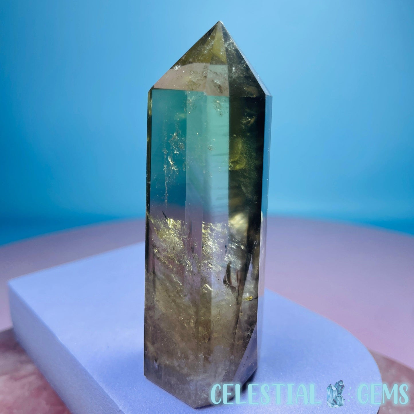 Natural Smoky Citrine Medium Tower