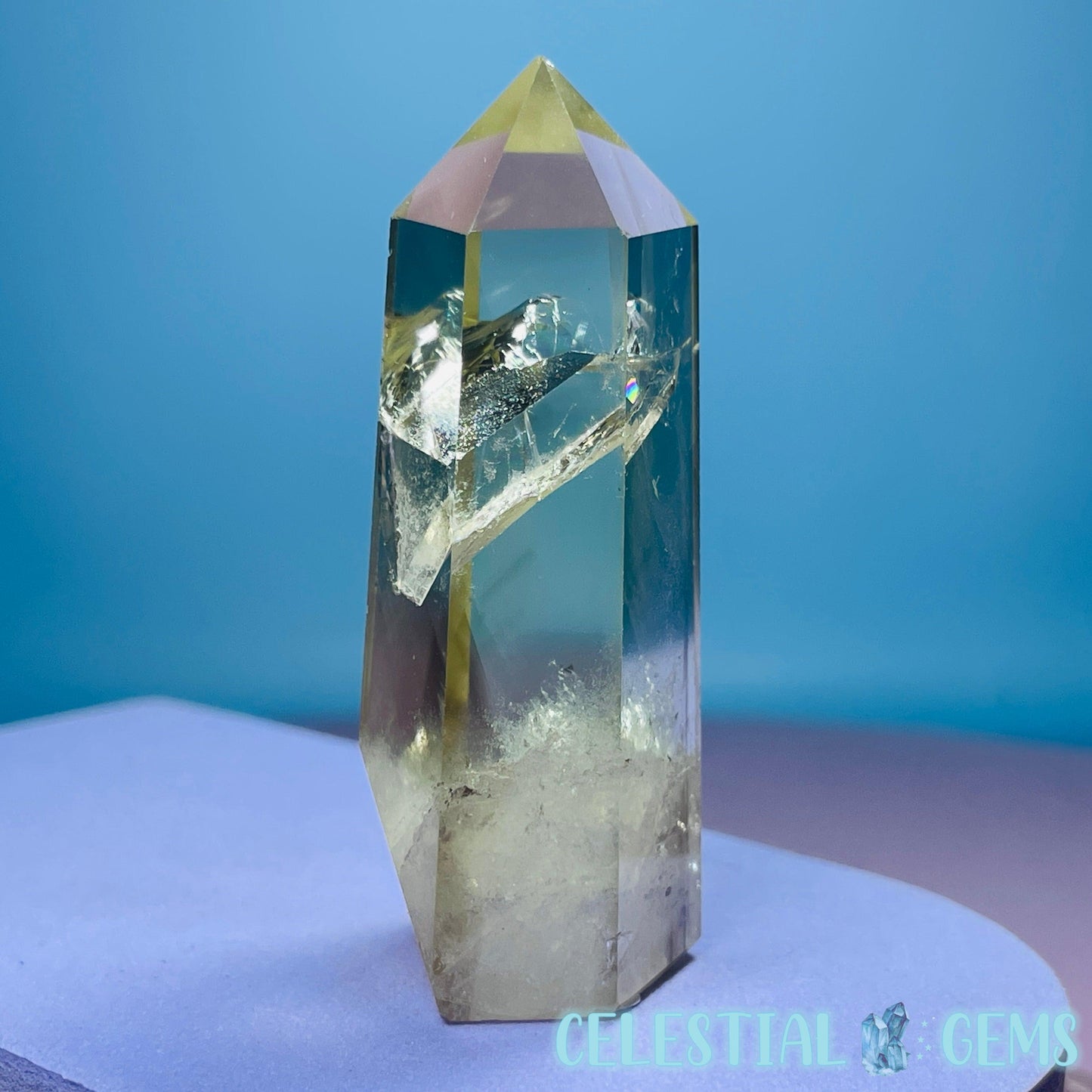 Natural Smoky Citrine Small Tower