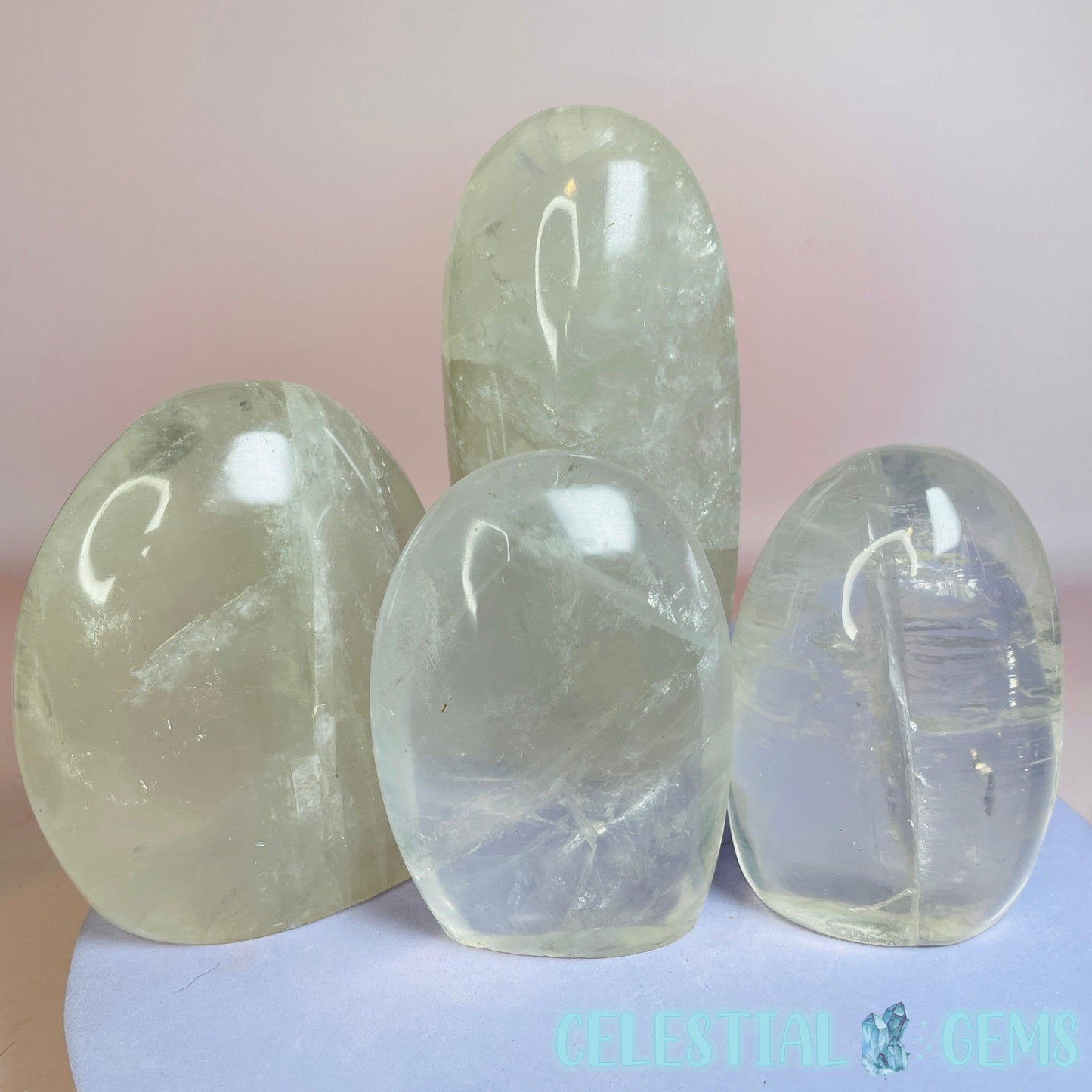 Girasol Clear Quartz Medium Freeform