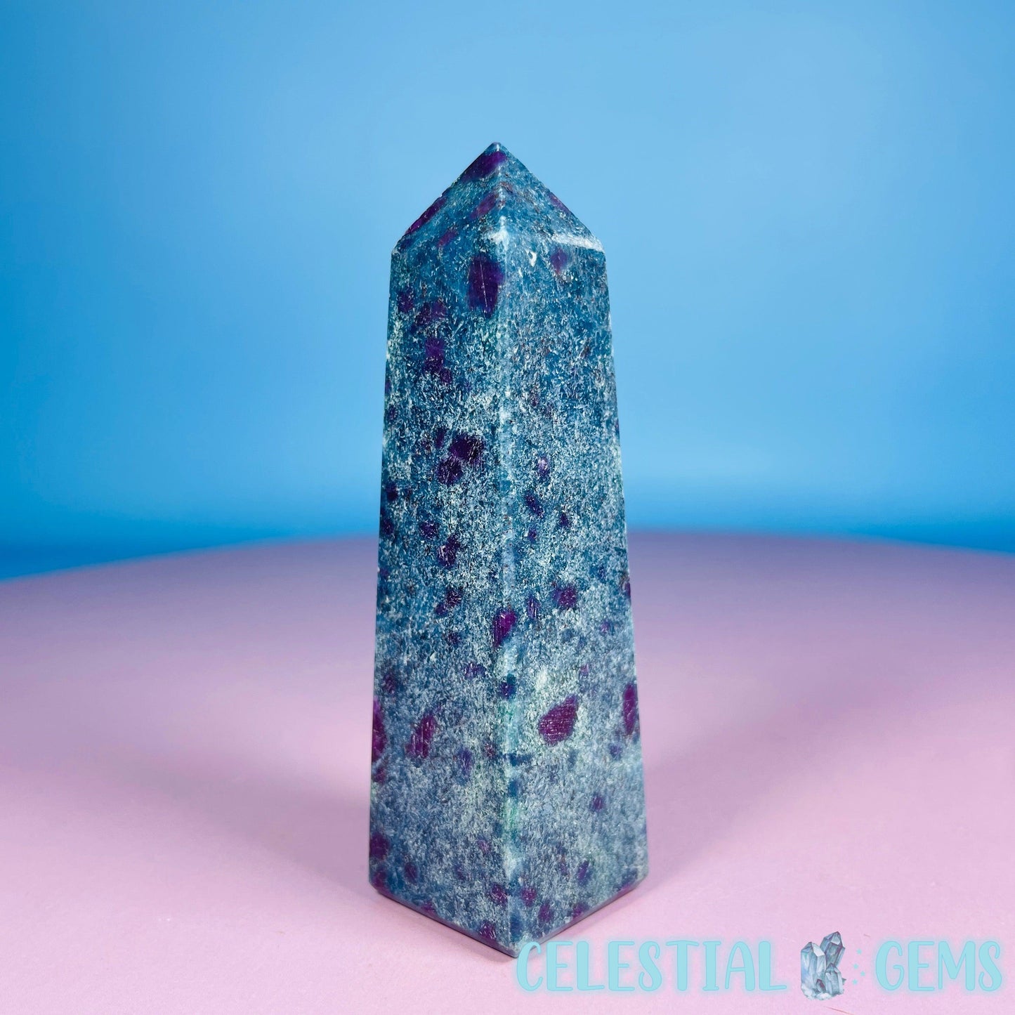 Ruby in Kyanite Obelisk Small Tower