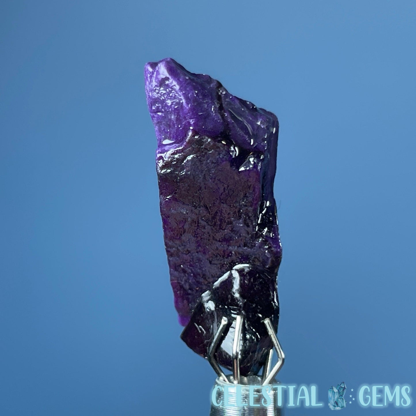 Rare Sugilite Raw Mini Crystal in Specimen Pottle