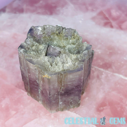 Purple Spanish Aragonite Crystal Specimen