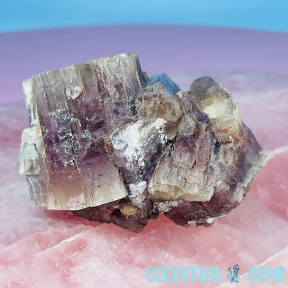 Purple Spanish Aragonite Clustered Crystal Specimen