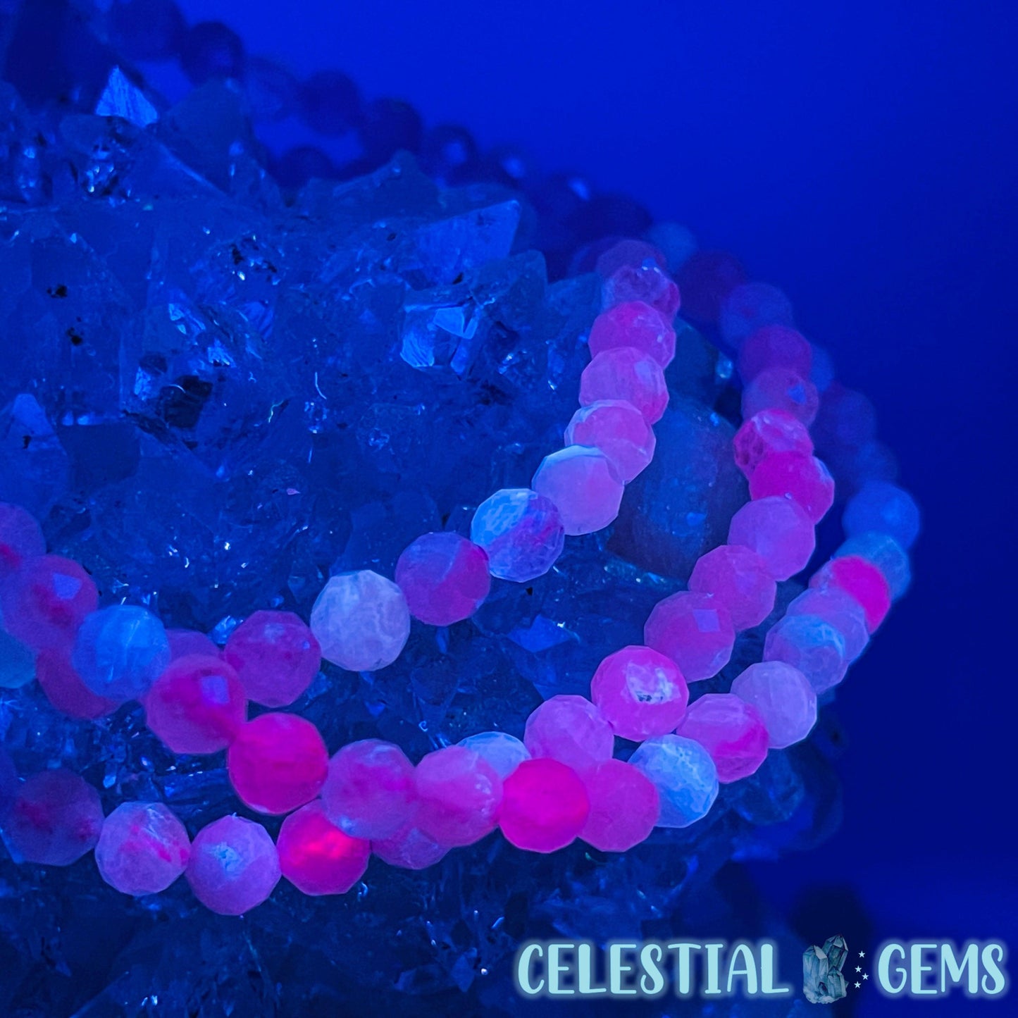 Kunzite Faceted 4mm Bracelet