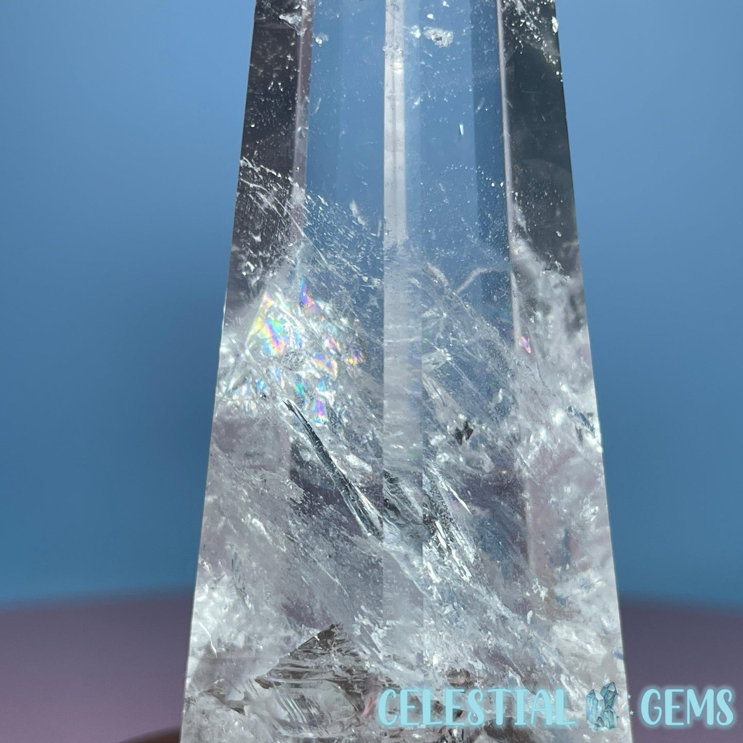 Clear Quartz Small Obelisk Tower