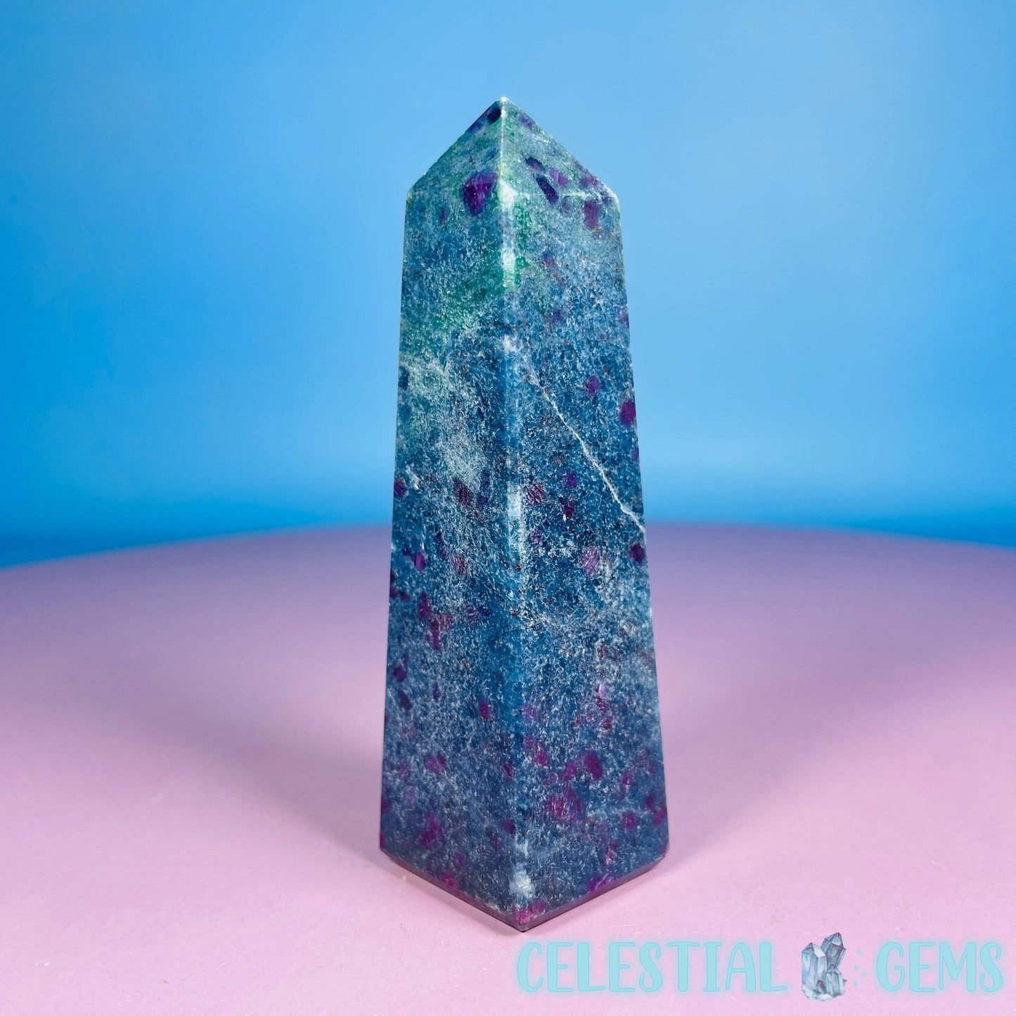 Ruby in Kyanite Obelisk Small Tower