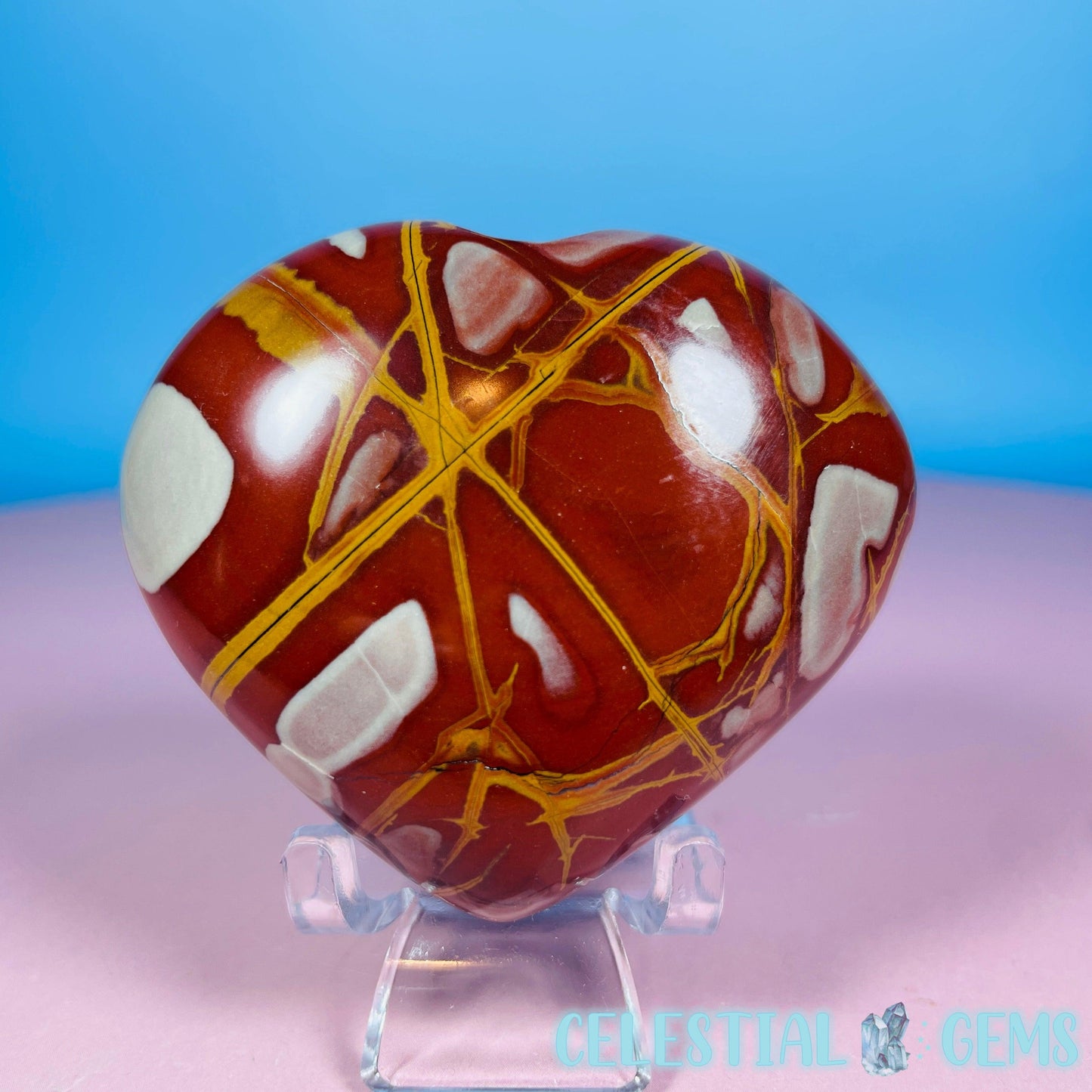 Noreena Jasper Heart Medium Carving