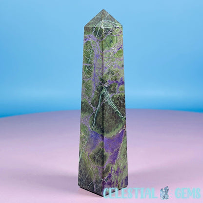 Atlantisite (Stichtite + Serpentine) Obelisk Medium Tower