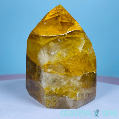 High Grade Golden Healer Quartz Chunky Small Tower