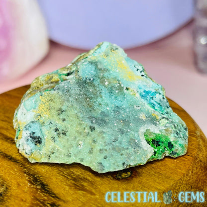 Druzy Chrysocolla Small Raw Chunk