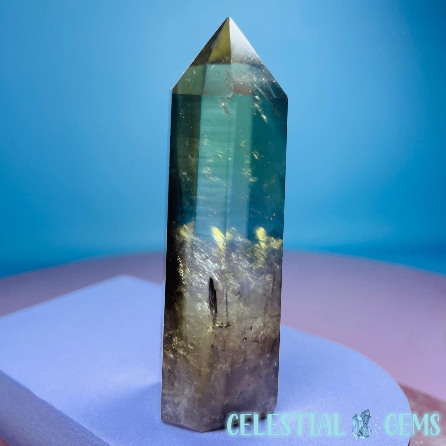 Natural Smoky Citrine Medium Tower