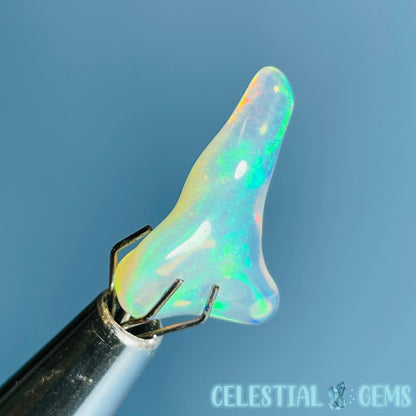 AAA Ethiopian 'Fire' Welo Opal Polished Mini Crystal in Specimen Pottle (Video)