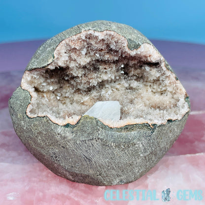 Mixed Zeolite Druzy Geode Medium Standing Freeform