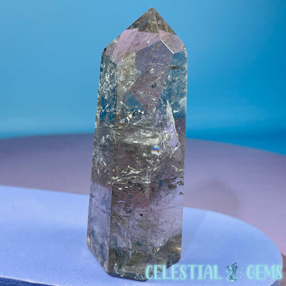 Rutilated Smoky Quartz Small Tower