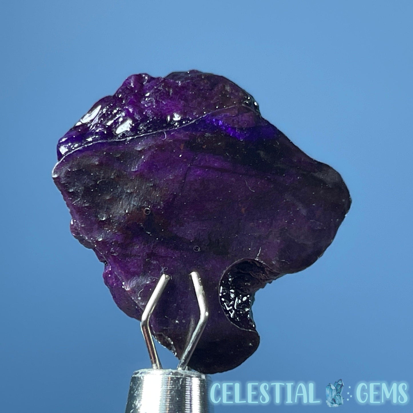 Rare Sugilite Raw Mini Crystal in Specimen Pottle