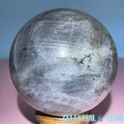 Purple Labradorite Large Sphere (Video)