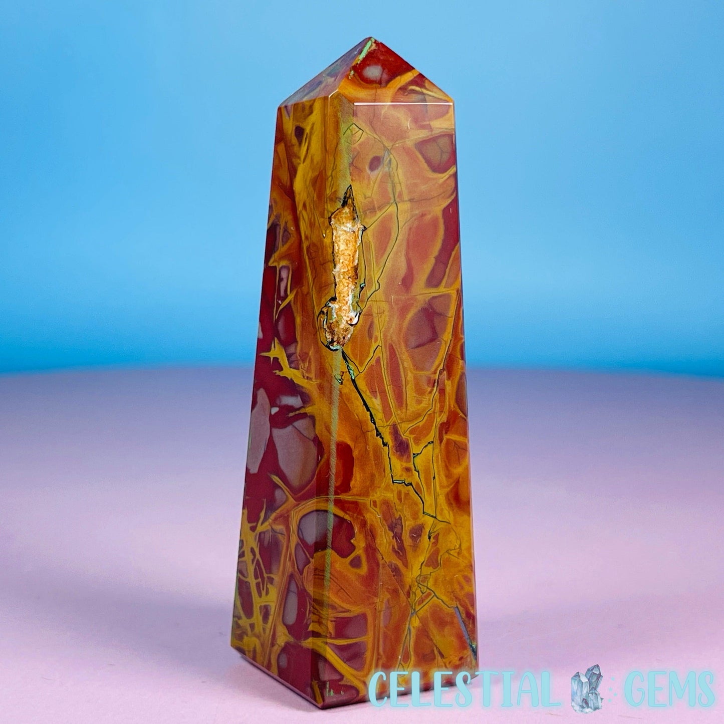 Noreena Jasper Obelisk Small Tower