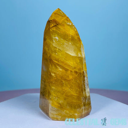 High Grade Golden Healer Quartz Chunky Small Tower