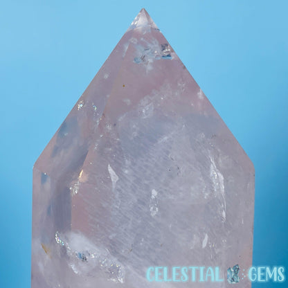 High Grade Rose Quartz Large Chunky Tower (Video)