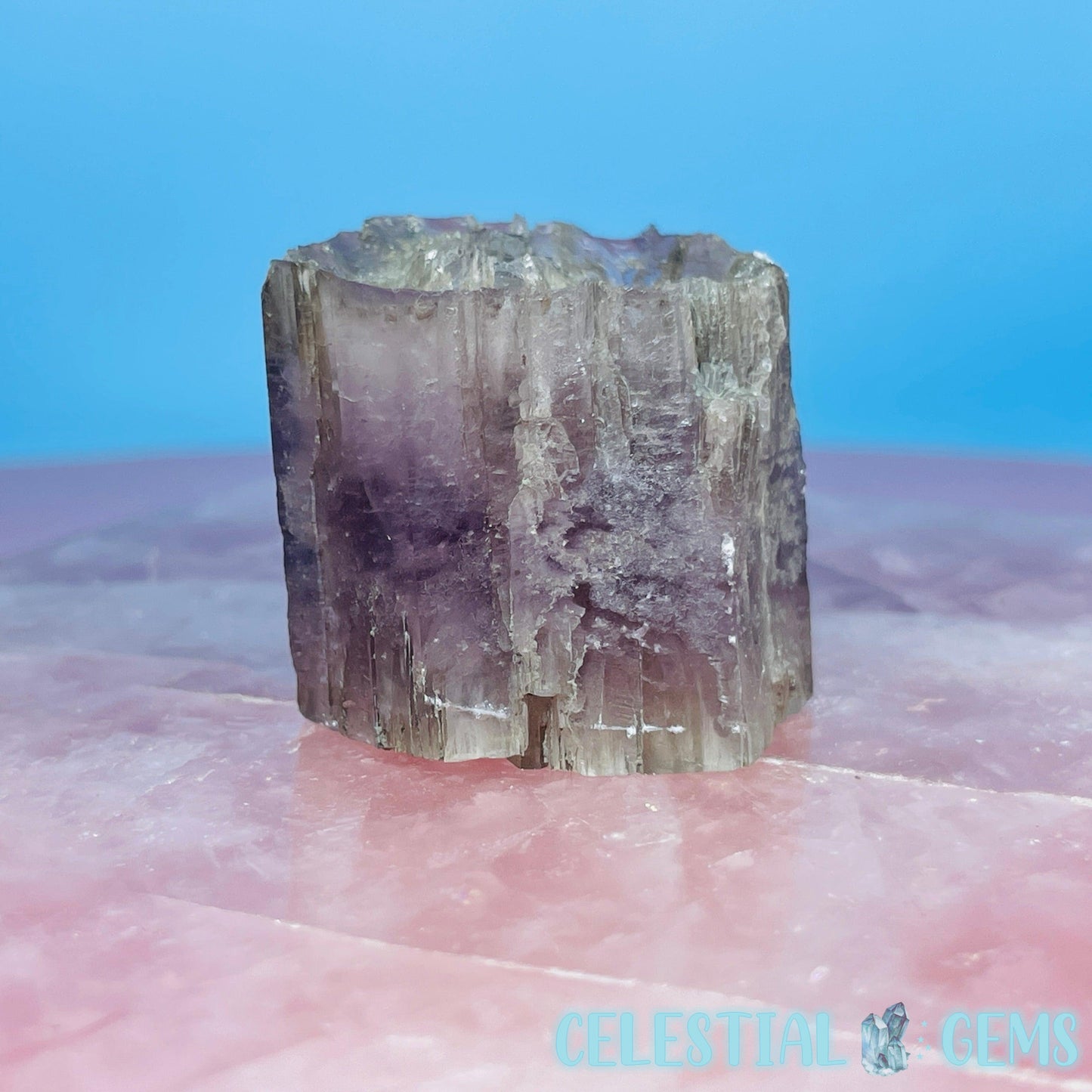 Purple Spanish Aragonite Crystal Specimen