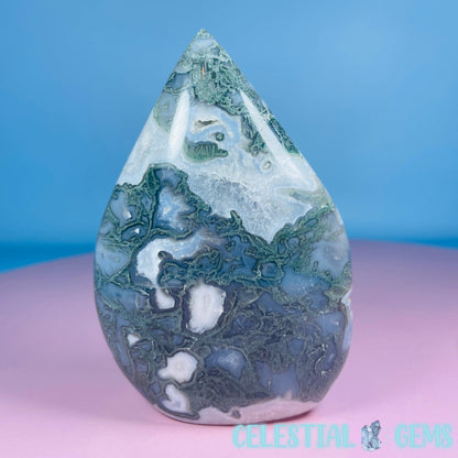 Moss Agate Medium Freeform