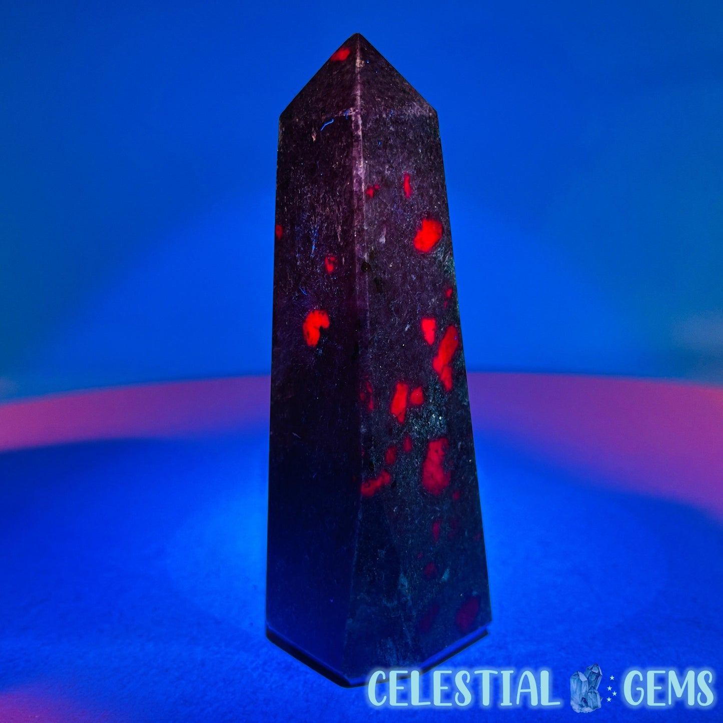 Ruby in Kyanite Obelisk Small Tower