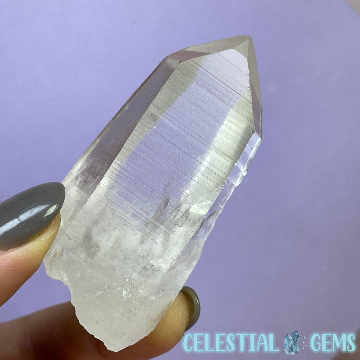 Lemurian Laser Quartz Medium Wand / Point