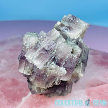 Purple Spanish Aragonite Clustered Crystal Specimen