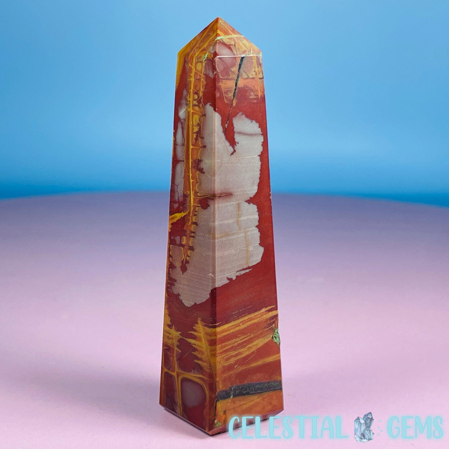 Noreena Jasper Obelisk Small Tower