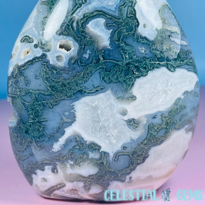 Moss Agate Medium Freeform