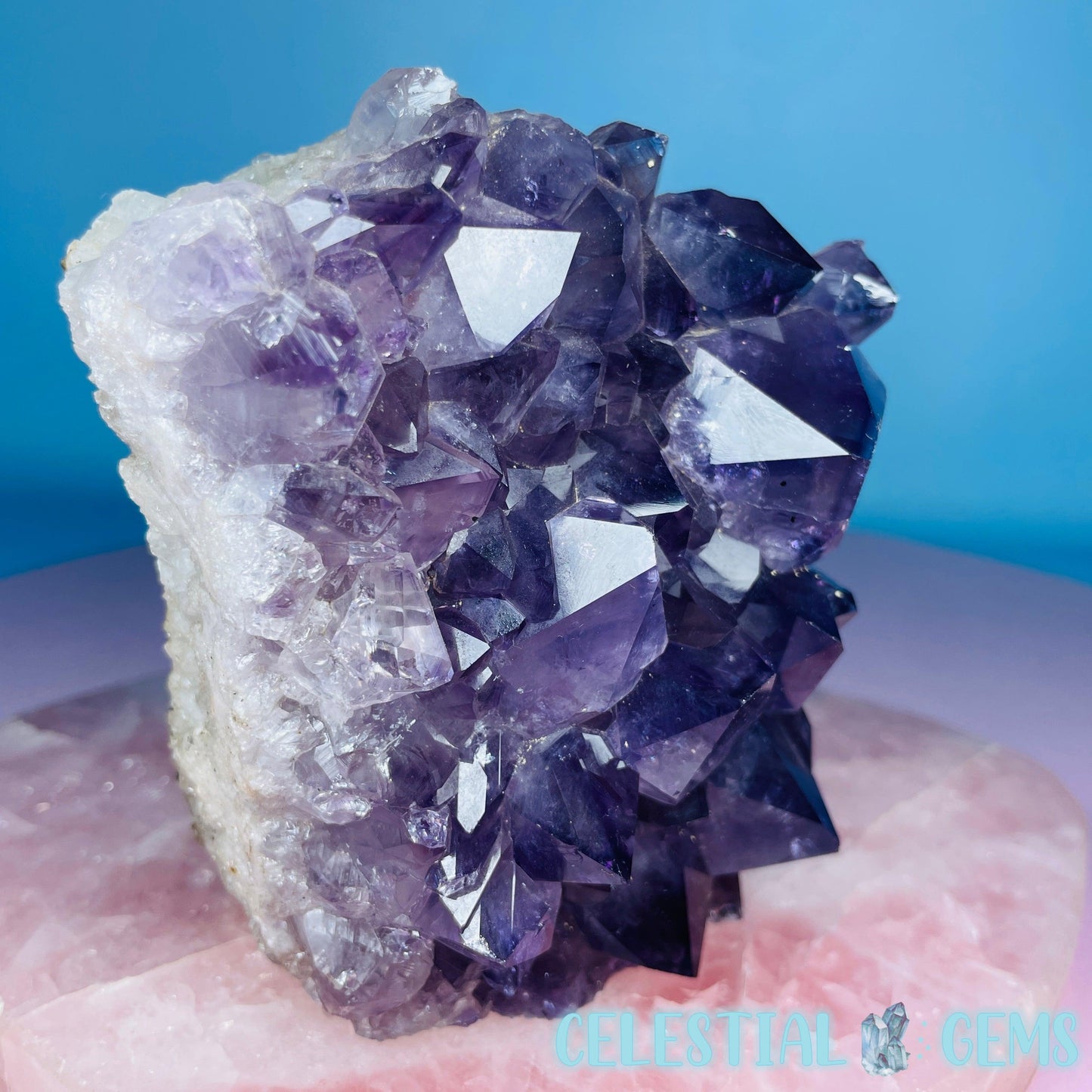 Dark Amethyst Medium Cluster Freeform