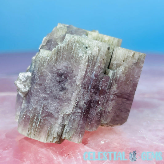 Purple Spanish Aragonite Crystal Specimen