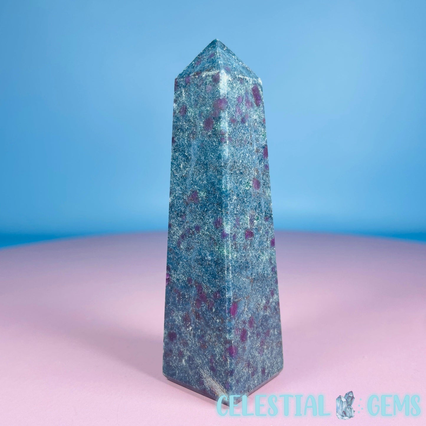 Ruby in Kyanite Obelisk Small Tower