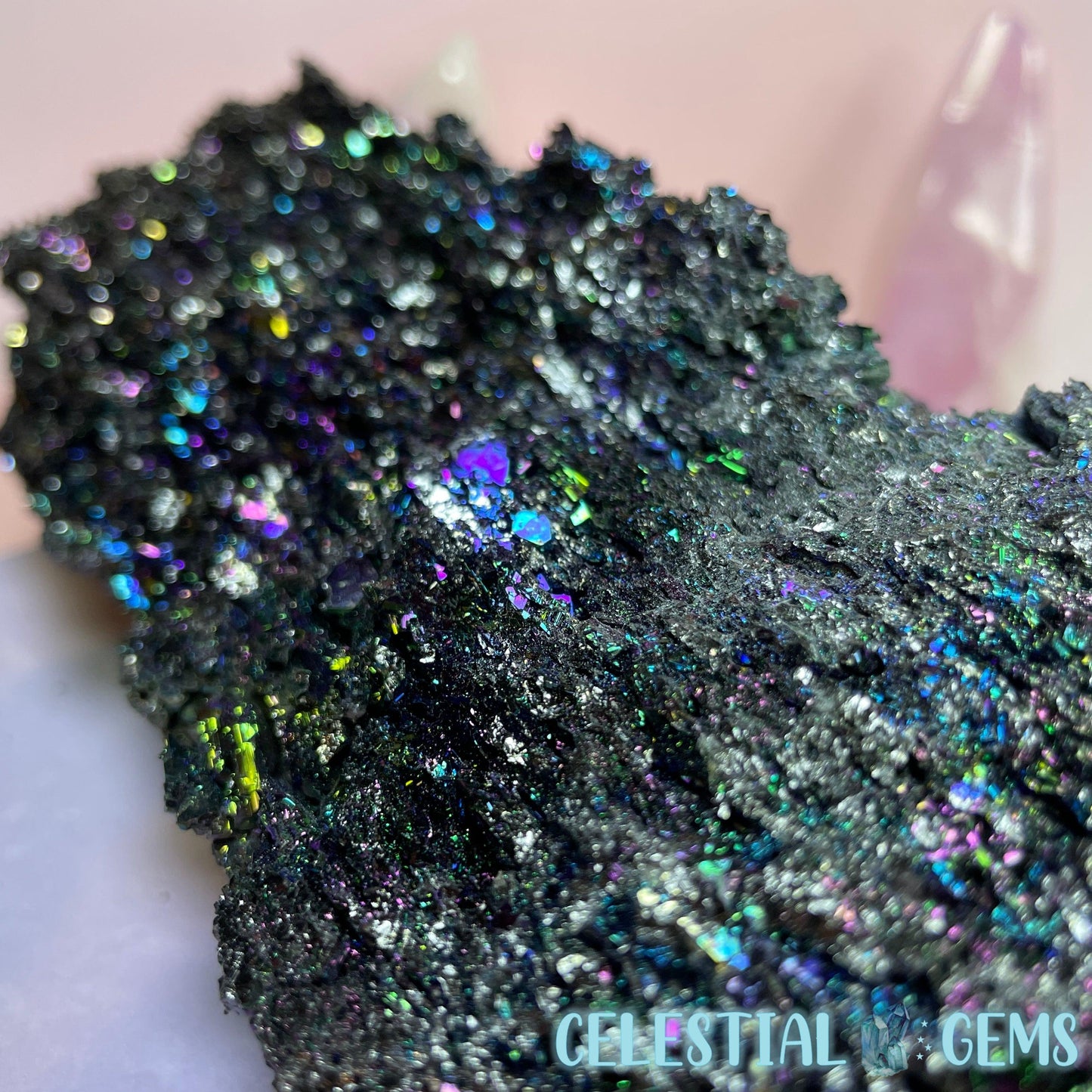 Carborundum (Silicon Carbide) Large Raw Specimen D (961g)