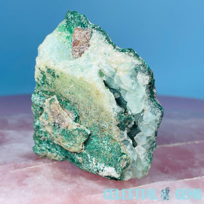 Malachite + Cobaltocalcite + Quartz Small Specimen