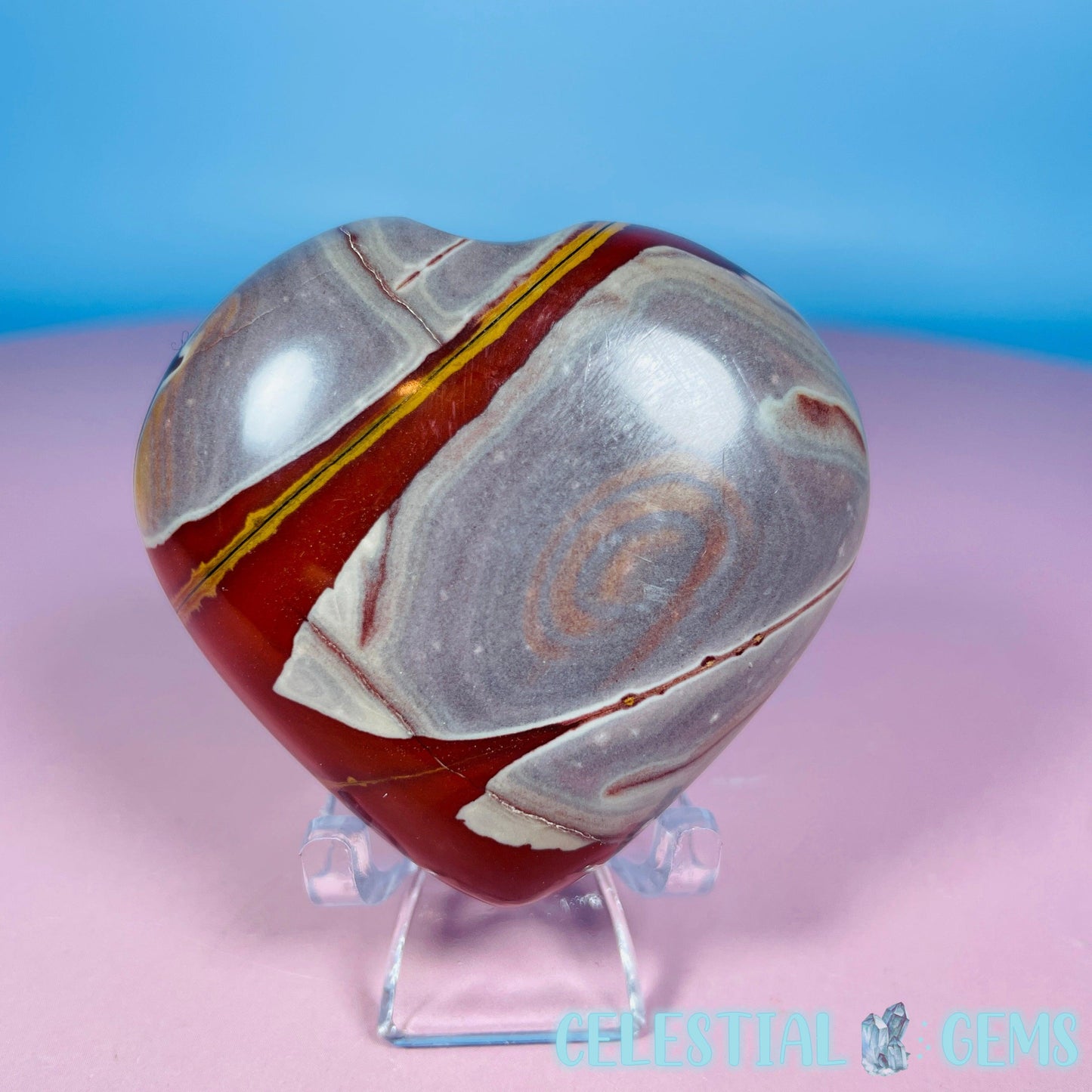 Noreena Jasper Heart Medium Carving