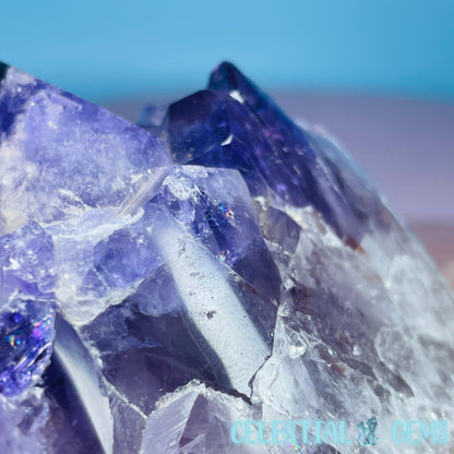 Amethyst Semi-Polished Medium Cluster Freeform