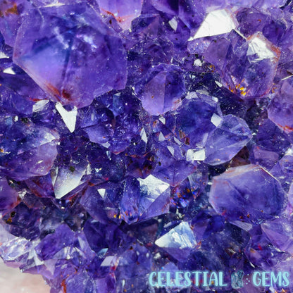 Dark Amethyst Large Cluster Freeform