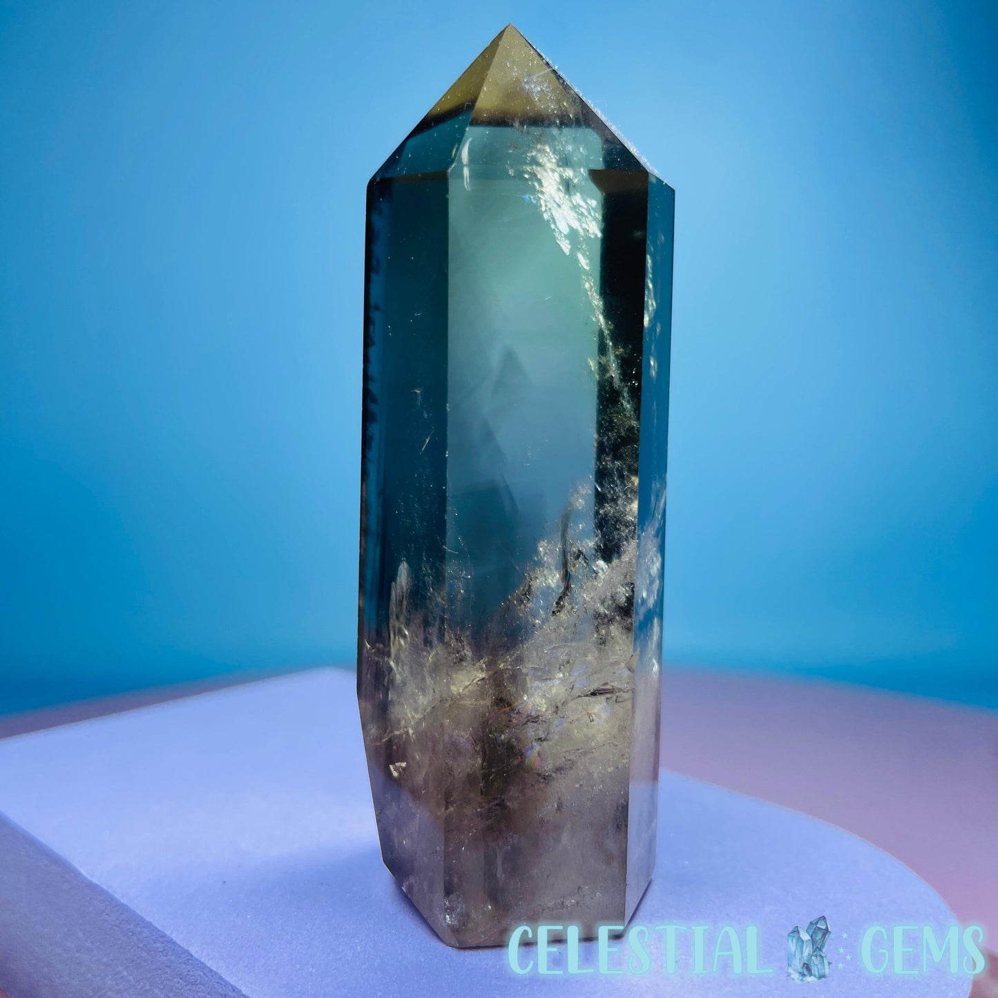 Natural Smoky Citrine Medium Tower