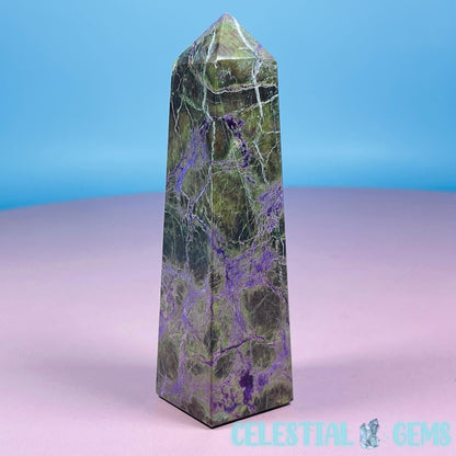 Atlantisite (Stichtite + Serpentine) Obelisk Small Tower