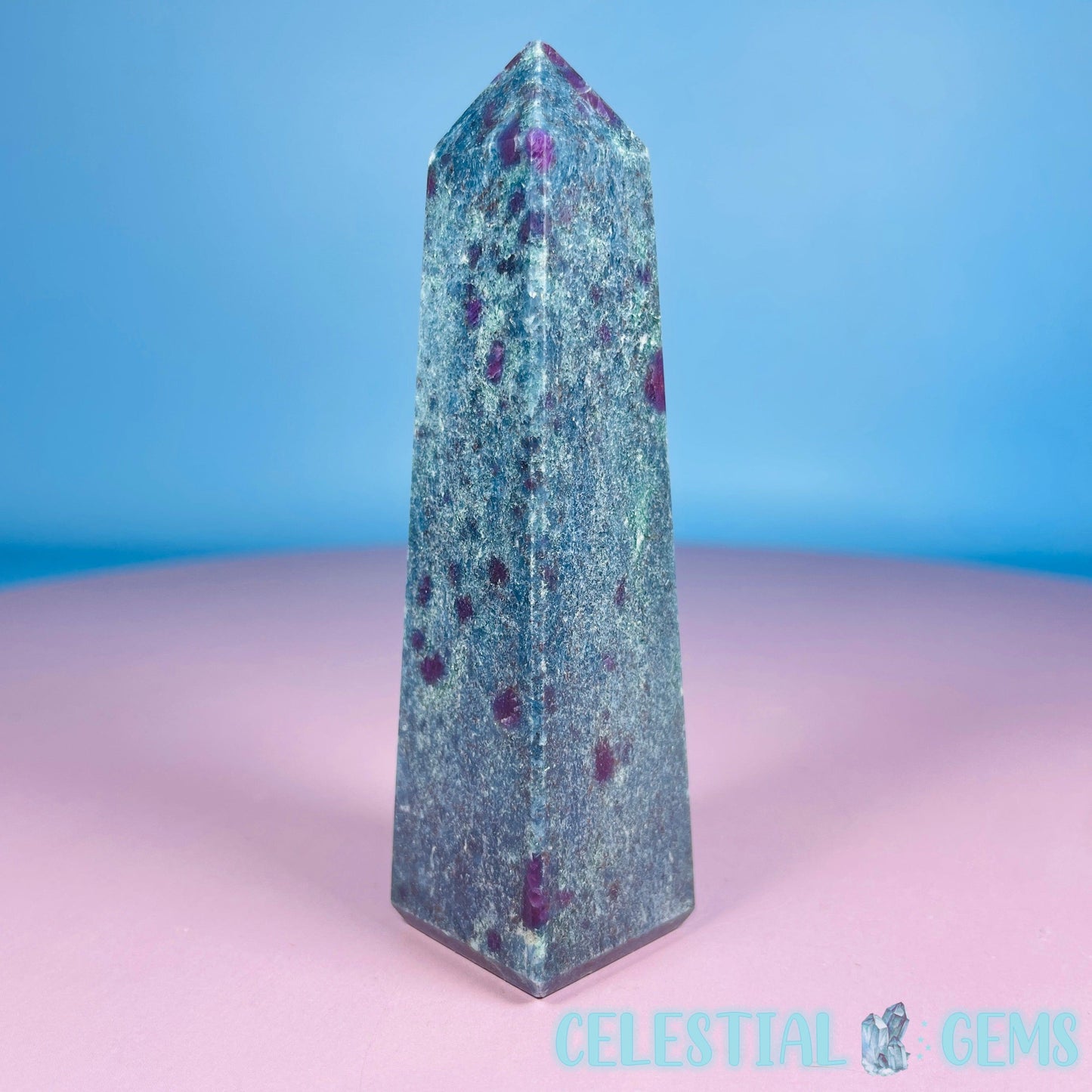 Ruby in Kyanite Obelisk Small Tower