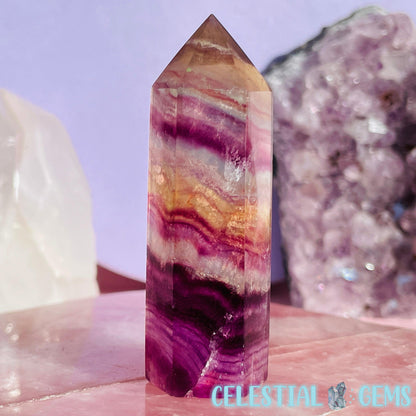 Candy Fluorite Small Tower