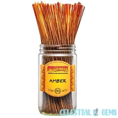 WildBerry Incense Traditional Stick (28cm) x50 - Amber