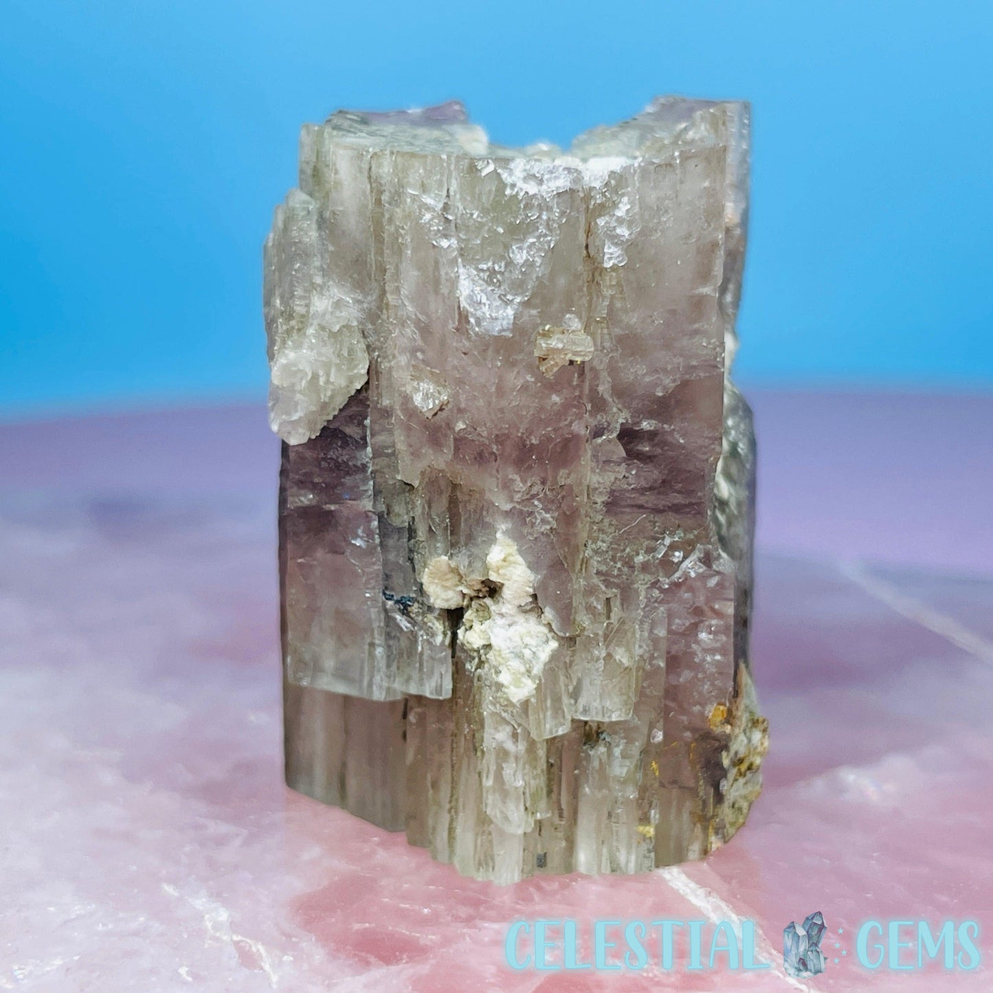 Purple Spanish Aragonite Crystal Specimen