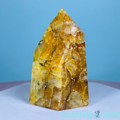 High Grade Golden Healer Quartz Chunky Small Tower