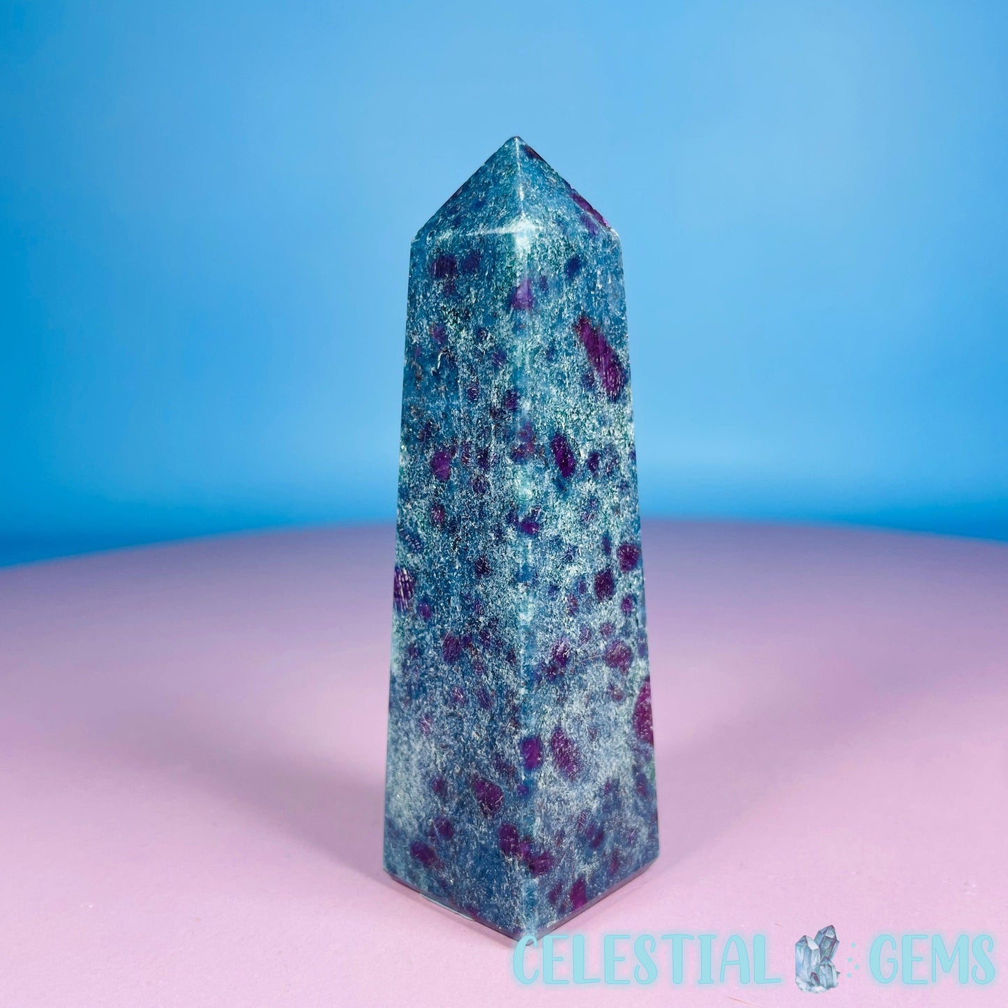 Ruby in Kyanite Obelisk Small Tower