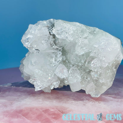 A Grade Diamond Apophyllite Medium Cluster