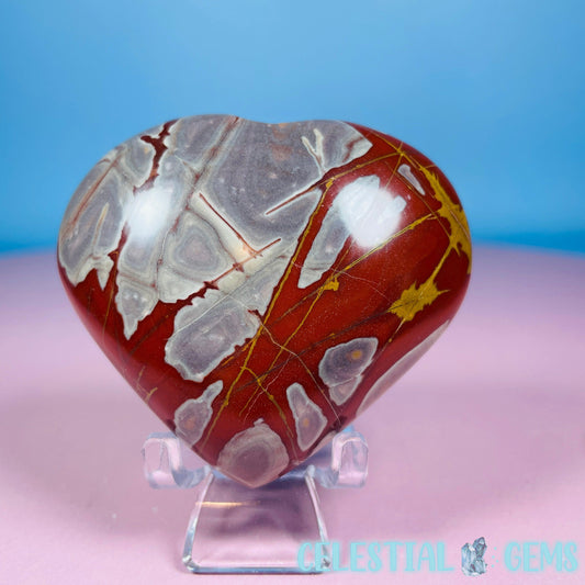 Noreena Jasper Heart Medium Carving